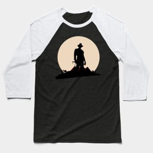 Sunset by the Desert - Indy - Funny Baseball T-Shirt